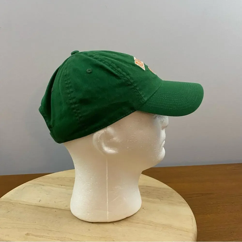 Miami‎ Hurricanes Vintage Sports Specialities Green Baseball Cap Hat Adjustable